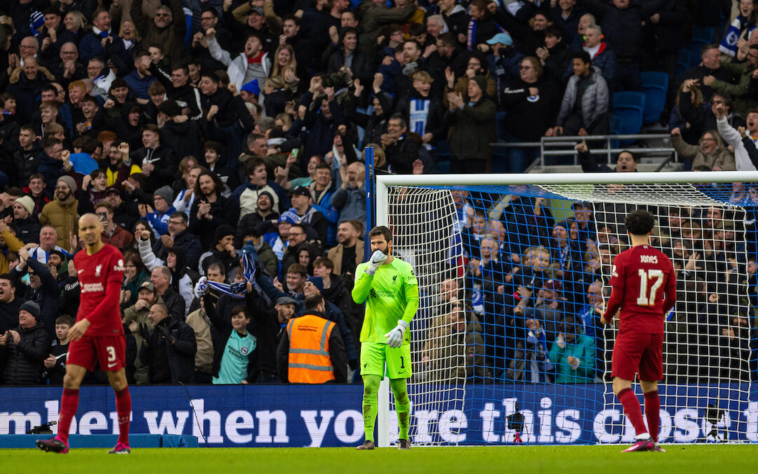 Brighton & Hove Albion 2 Liverpool 1: The Anfield Wrap