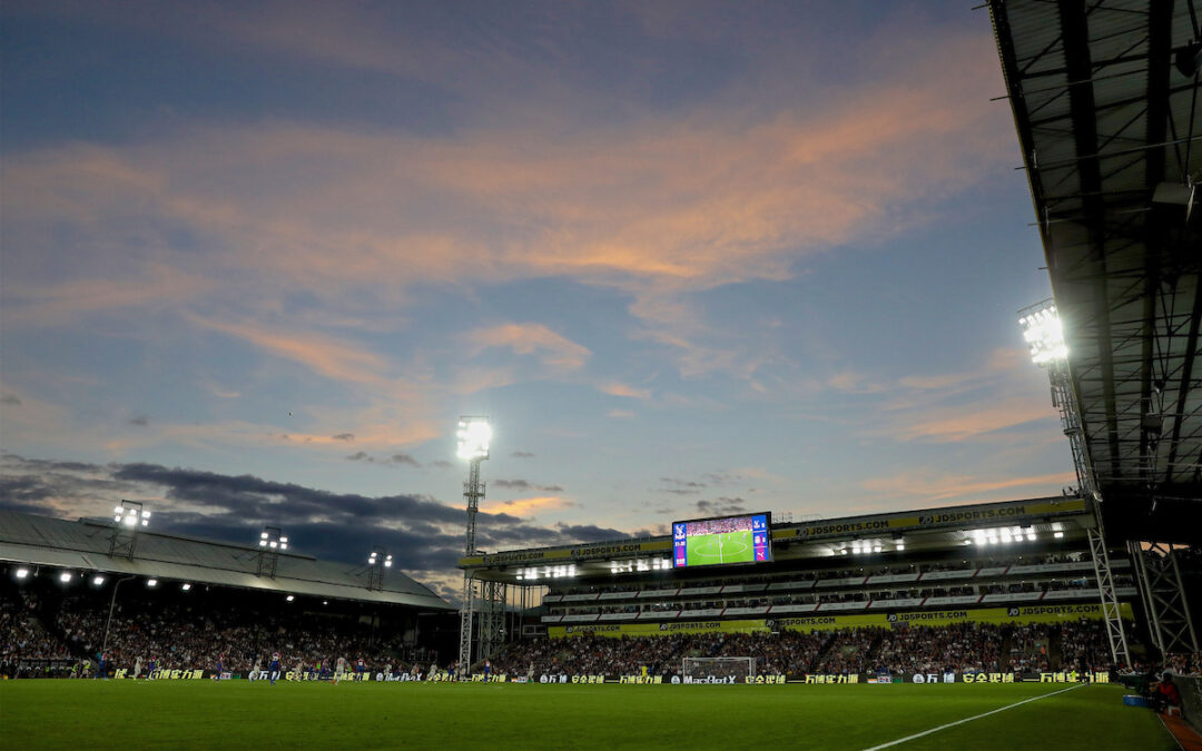 Crystal Palace v Liverpool: Pre-Match Warmup