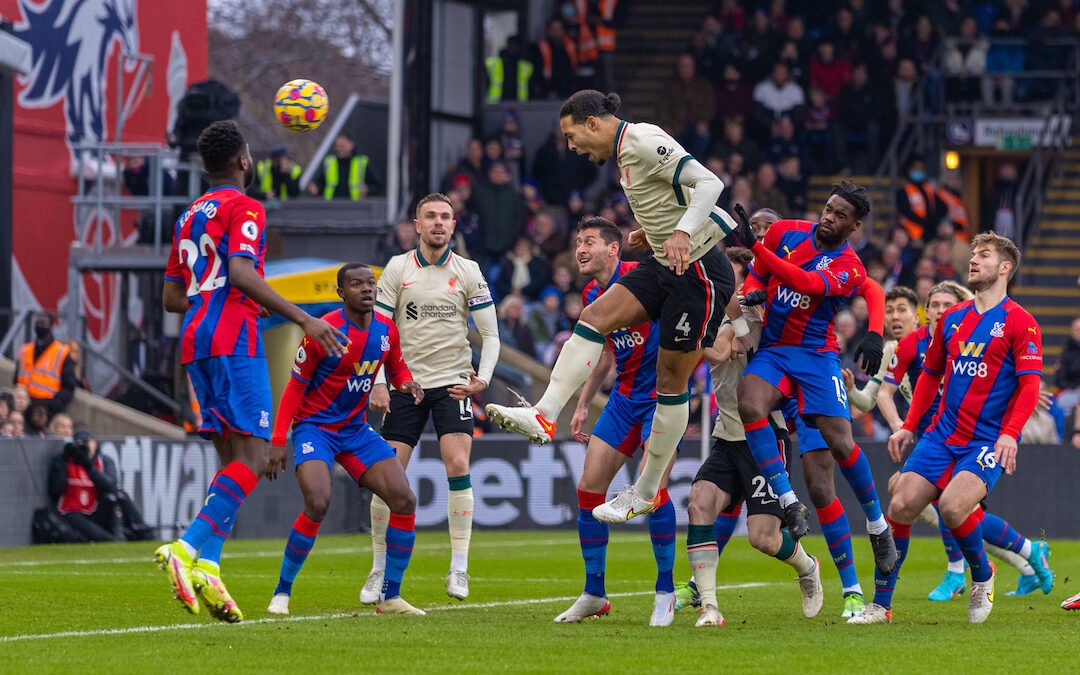 Crystal Palace v Liverpool: TAW Live