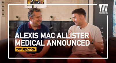 ALEXIS MAC ALLISTER MEDICAL ANNOUNCED | REACTION