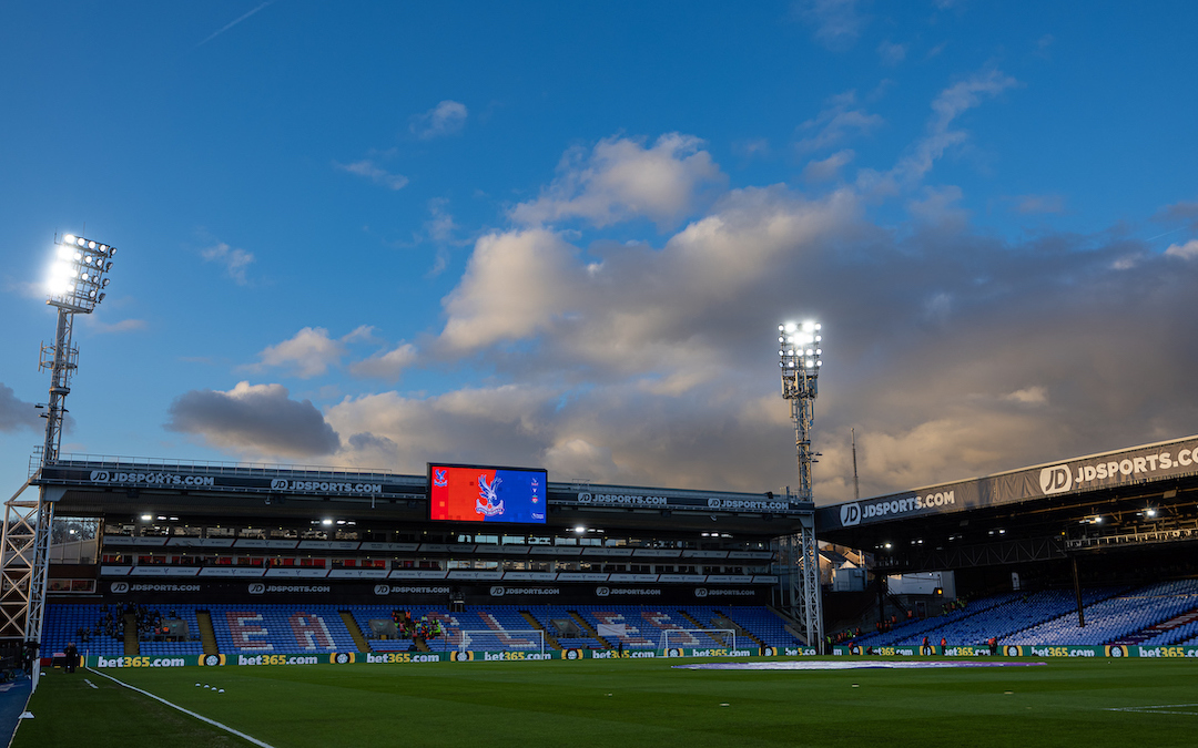 Crystal Palace v Liverpool: Pre-Match Warmup