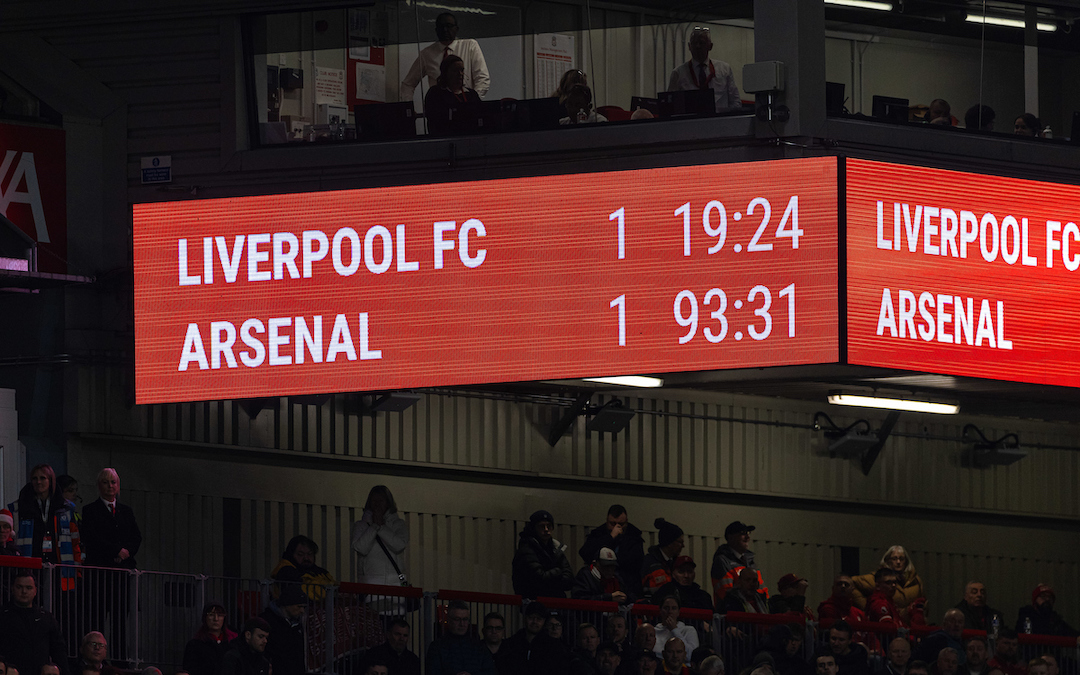 Liverpool 1 Arsenal 1: Match Review