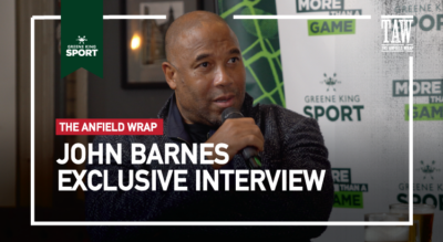 John Barnes On Stage With The Anfield Wrap | Free Special