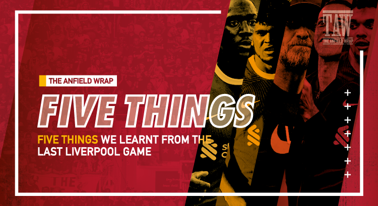 Liverpool’s Gegenpress 2.0 | Five Things