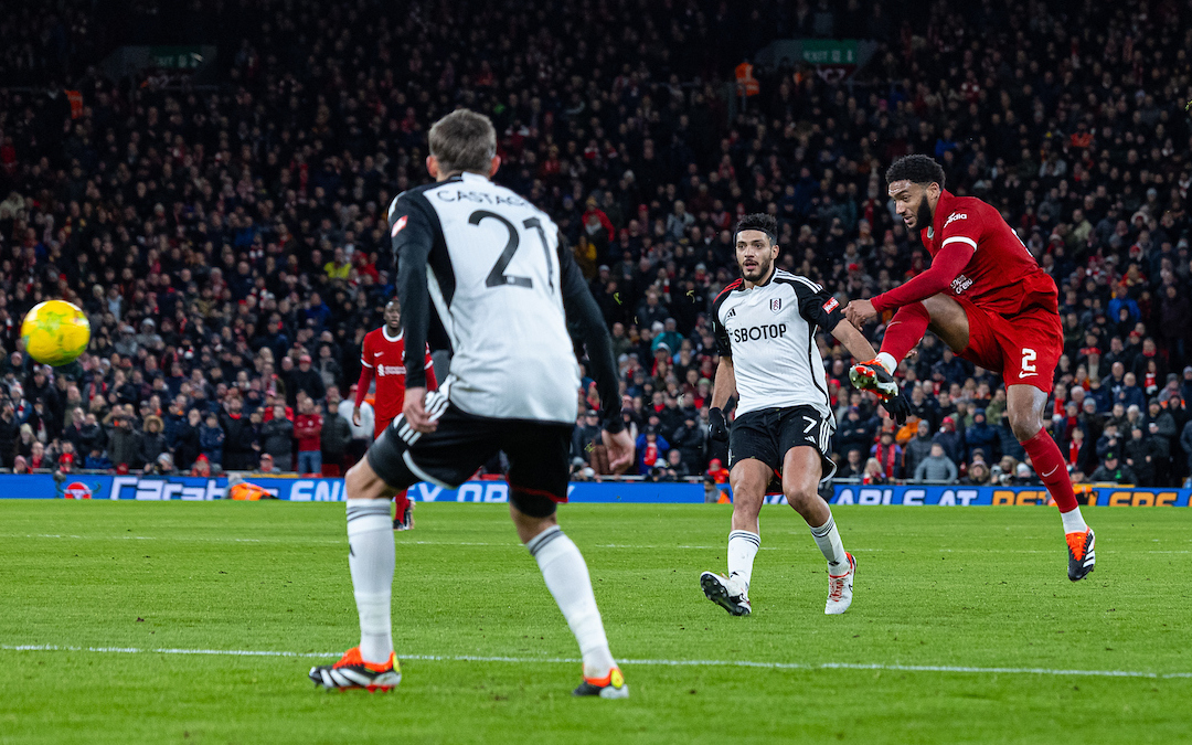 Joe Gomez & The Ever-Increasing Anticipation Of A Liverpool Goal