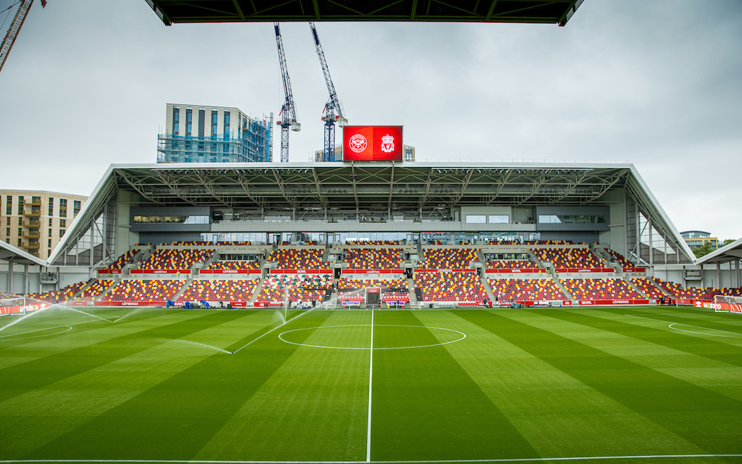 Brentford v Liverpool: Pre-Match Warmup