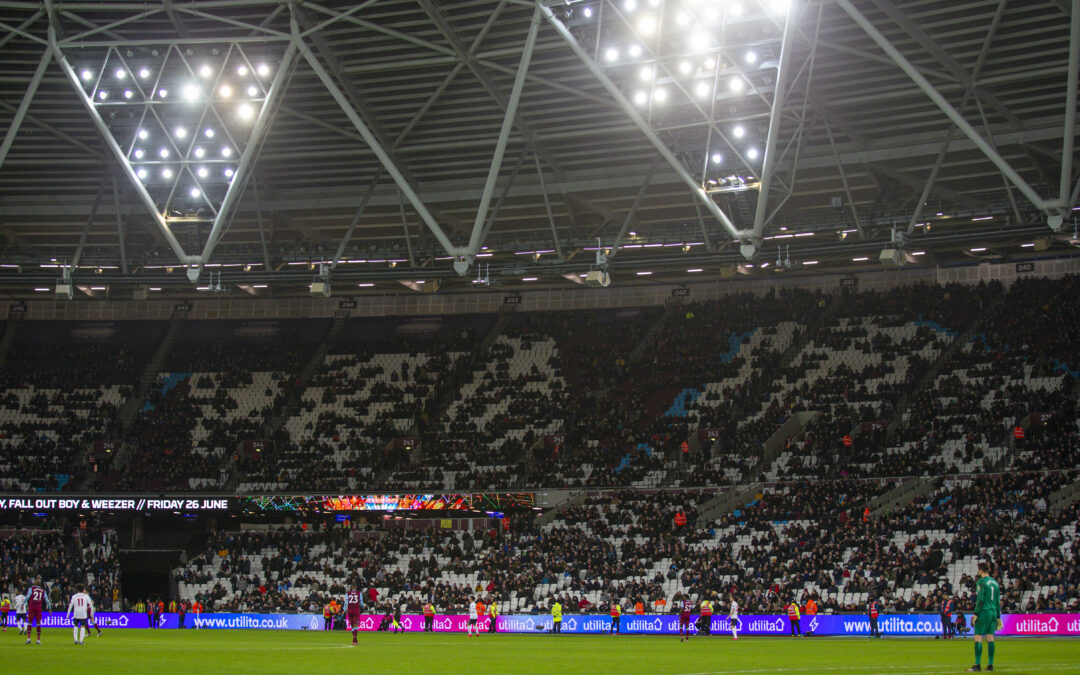 The Anfield Wrap's pre-match warmup ahead of West Ham v Liverpool during the 2023-2024 Premier League season at the London Stadium.