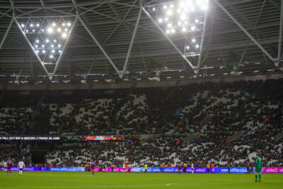 The Anfield Wrap's pre-match warmup ahead of West Ham v Liverpool during the 2023-2024 Premier League season at the London Stadium.