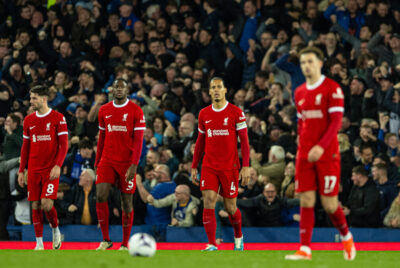 The Anfield Wrap’s review podcast after Everton 2 Liverpool 0 in the Premier League at Goodison Park, looking at the stats and tactics.
