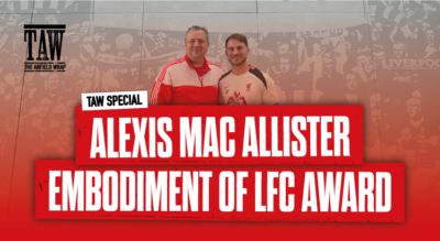 Alexis Mac Allister | Embodiment Of Liverpool FC Award 2025 - FREE Video