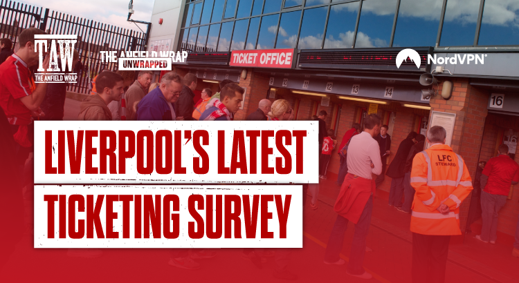 Liverpool’s Latest Ticketing Survey: TAW Unwrapped