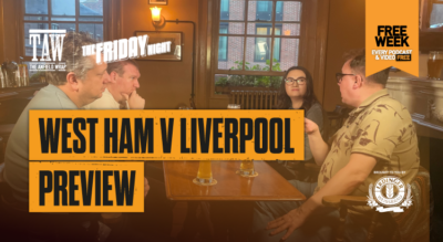 West Ham V Liverpool | The Friday Night With Erdinger