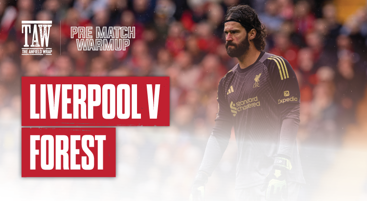 Liverpool v Nottingham Forest: Pre Match Warmup