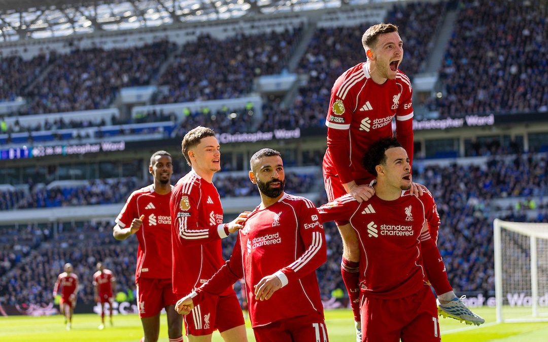Sun Shines On Liverpool In The First Hill Dickinson Derby