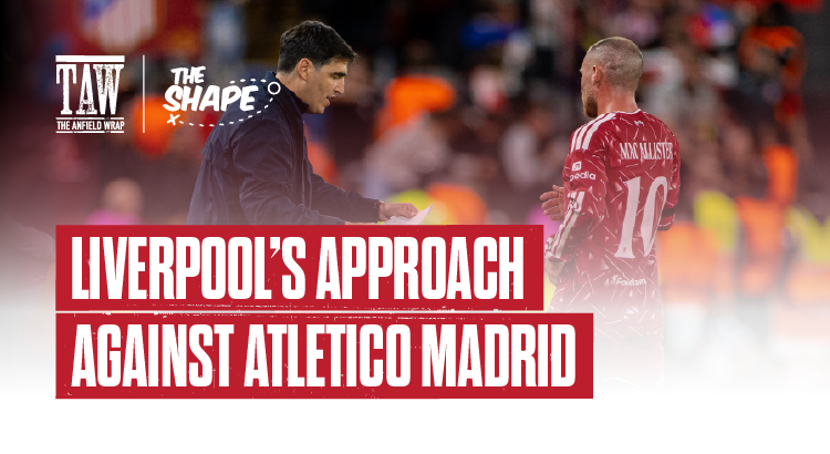 Liverpool’s Approach Against Atletico Madrid | The Shape